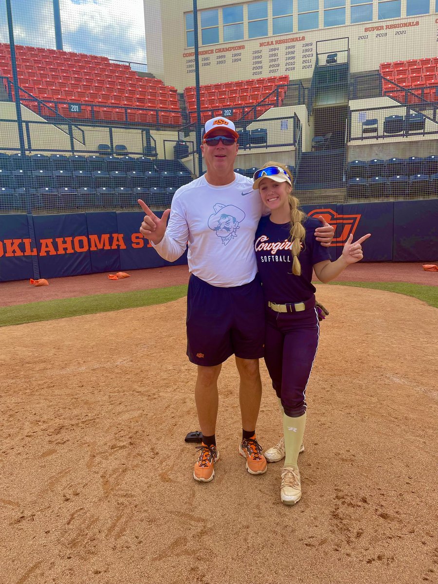 Im beyond excited to announce my commitment to continue my athletic and academic career and Oklahoma State University! Thank you to all my club coaches,my hitting and strength coaches,my friends,my family, and all who supported me through this journey. Go Pokes!🤠