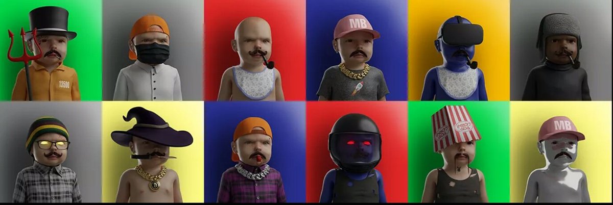 Let's grow some MOUSTACHE Get yours follow @moustachebabys Join community: discord.gg/HapmtzJzf3 #NFTMARKET #NFTcommunitiy