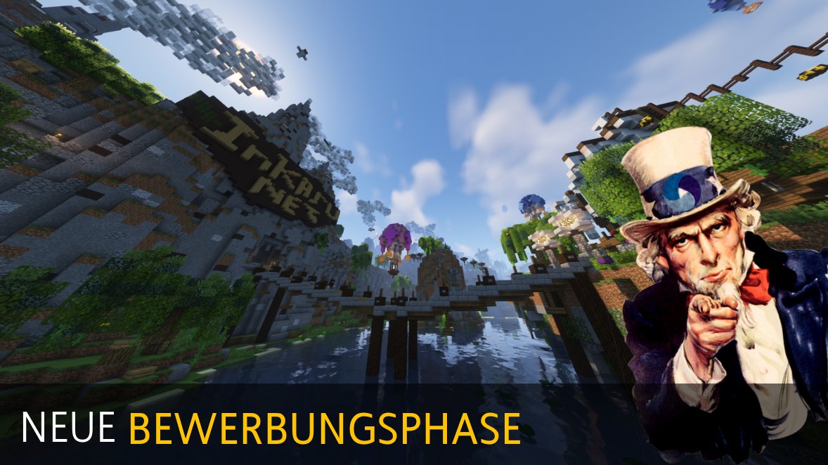 InkaruNET's tweet image. Wir suchen bis zum 31.10.2021 neue Teammitglieder!
Momentan suchen wir: Supporter, Developer, Content &amp;amp; Builder

Mehr Informationen findest du unter diesem Forum Beitrag!
inkaru.net/forum/topic/75…

Wir wünschen allen Bewerben viel Glück!

Mit freundlichen Grüßen
Euer InkaruNET Team