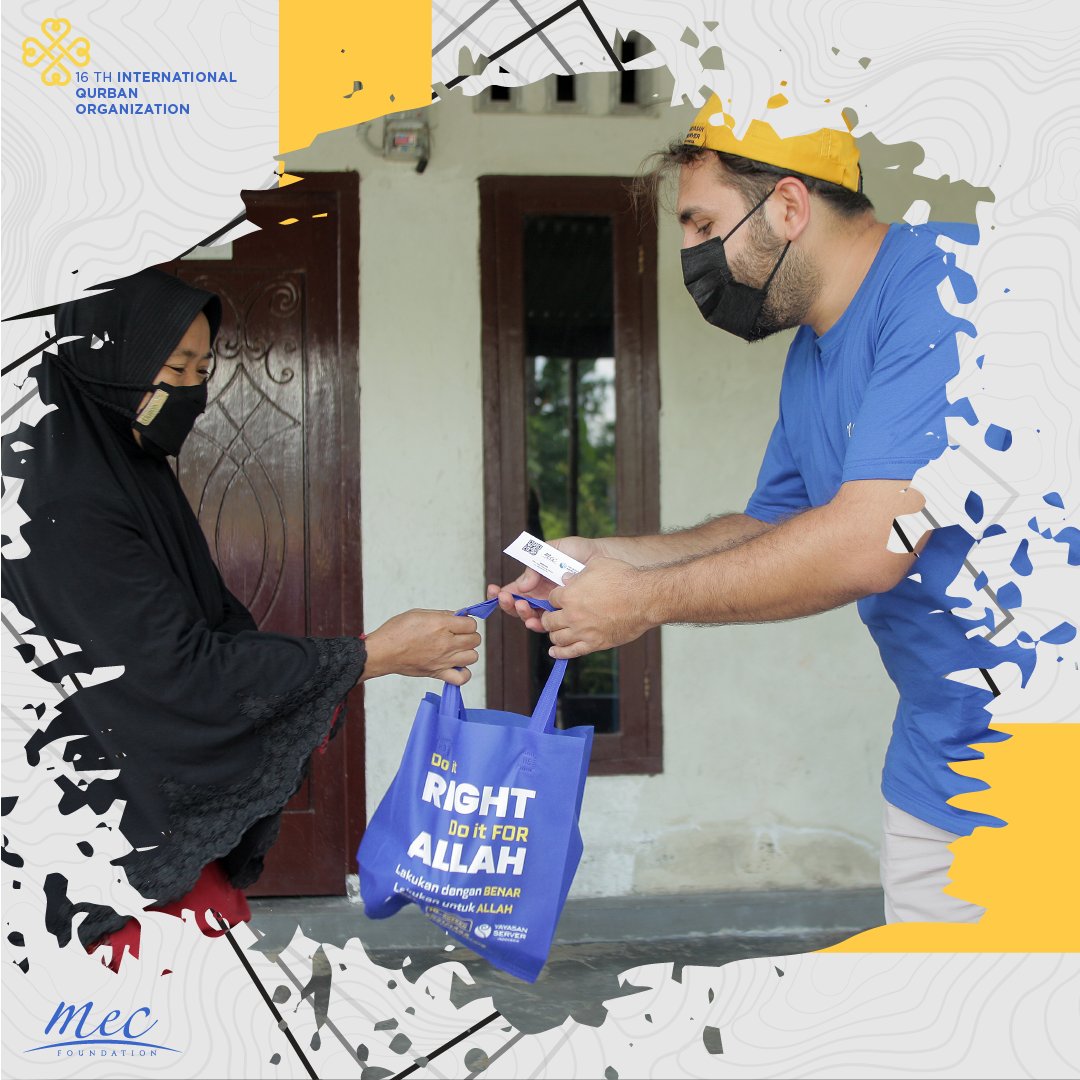 mecvakfi's tweet image. MEC Foundation 16th International Qurban Organization team is in Indonesia.  The distribution of qurban  meat continues on Lombok Island.

#DoItRight #DoItForAllah