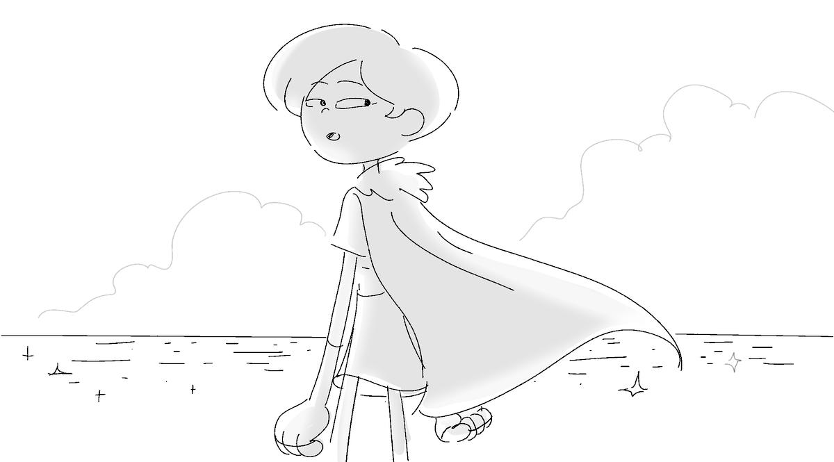 I've just been gradually uncovering amphibia doodles from my dead computer.... 