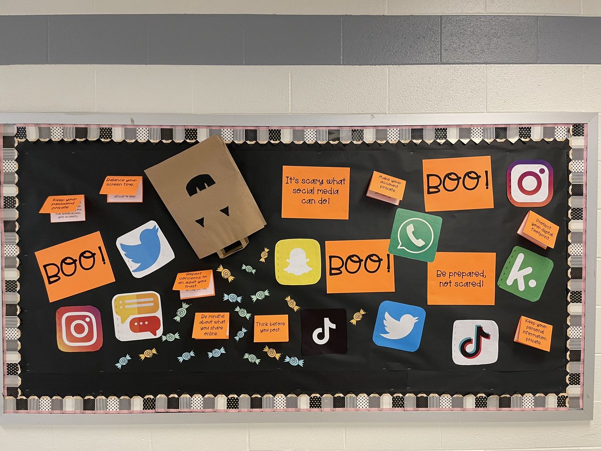 It’s that time of year to remind ourselves of digital safety tips! Thanks <a href="/sch_counselor/">Danielle R Schultz, PhD, LPC</a>