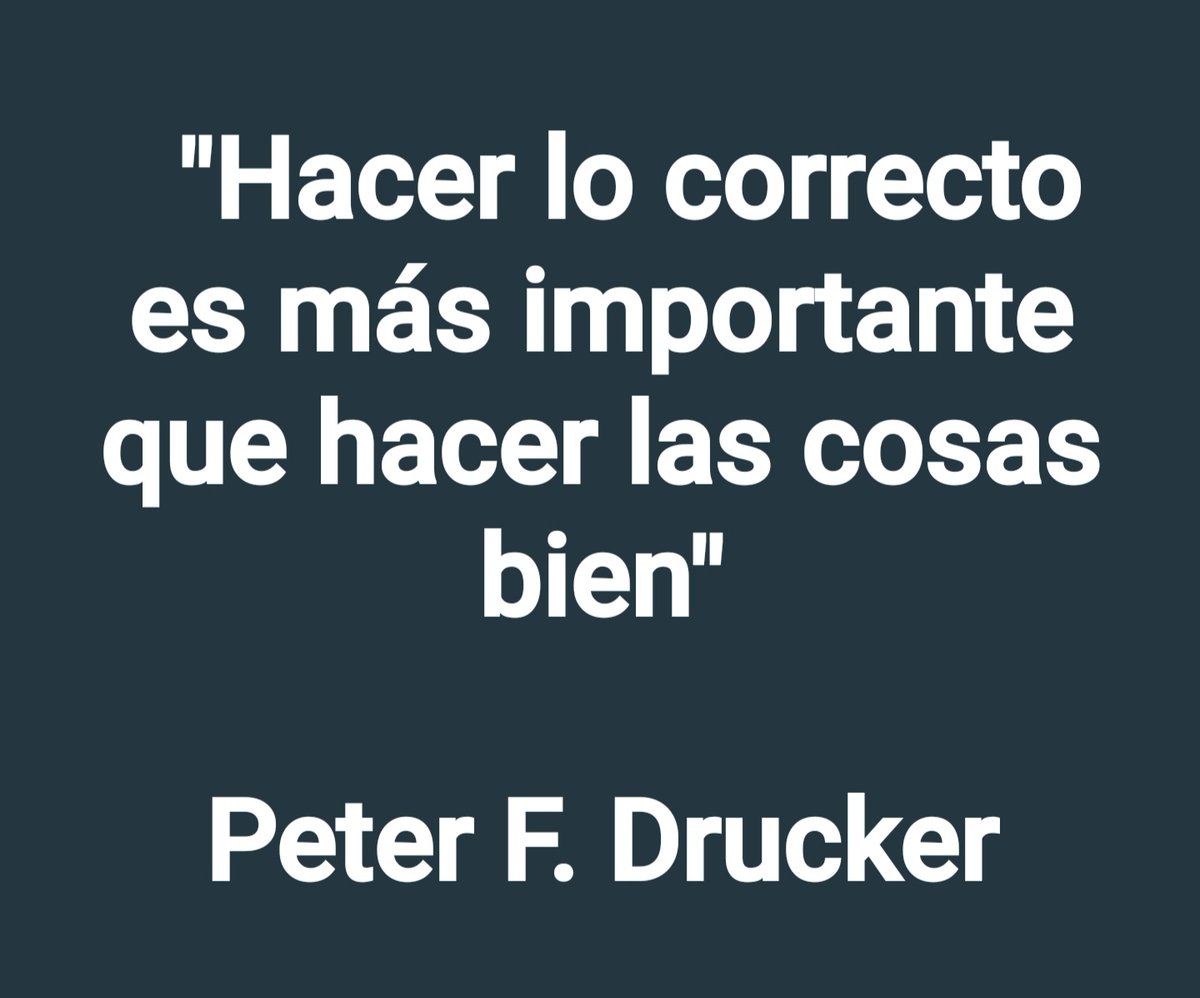 JDLopezPuello's tweet photo. Buenas tardes, una frase de Peter Drucker: https://t.co/bsynCHQIUd