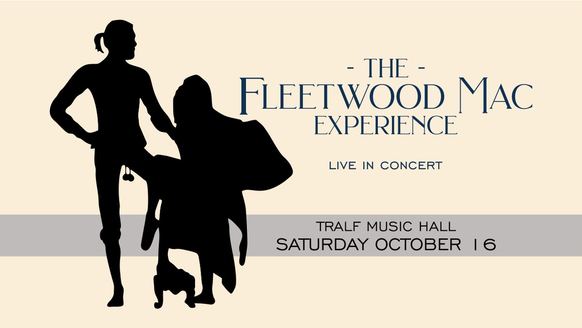 Saturday night! The Fleetwood Mac Experience is LIVE at The Tralf. Tickets + info - Tralf.com