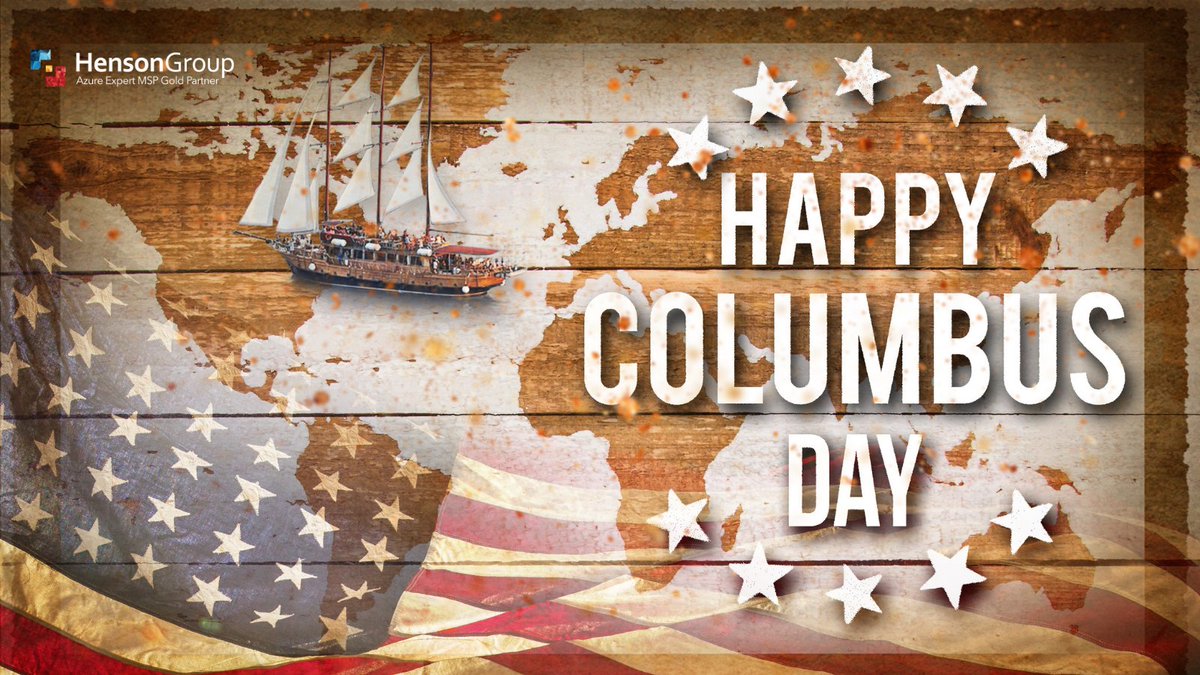 thehensongroup's tweet image. "You can never cross the ocean unless you have courage to lose sight of the shore."- Christopher Columbus ๐
#HensonGroup #MicrosoftExperts #MicrosoftCertified #MicrosoftPartners #MSPartner #MSFTAdvocate #Microsoft #Azure