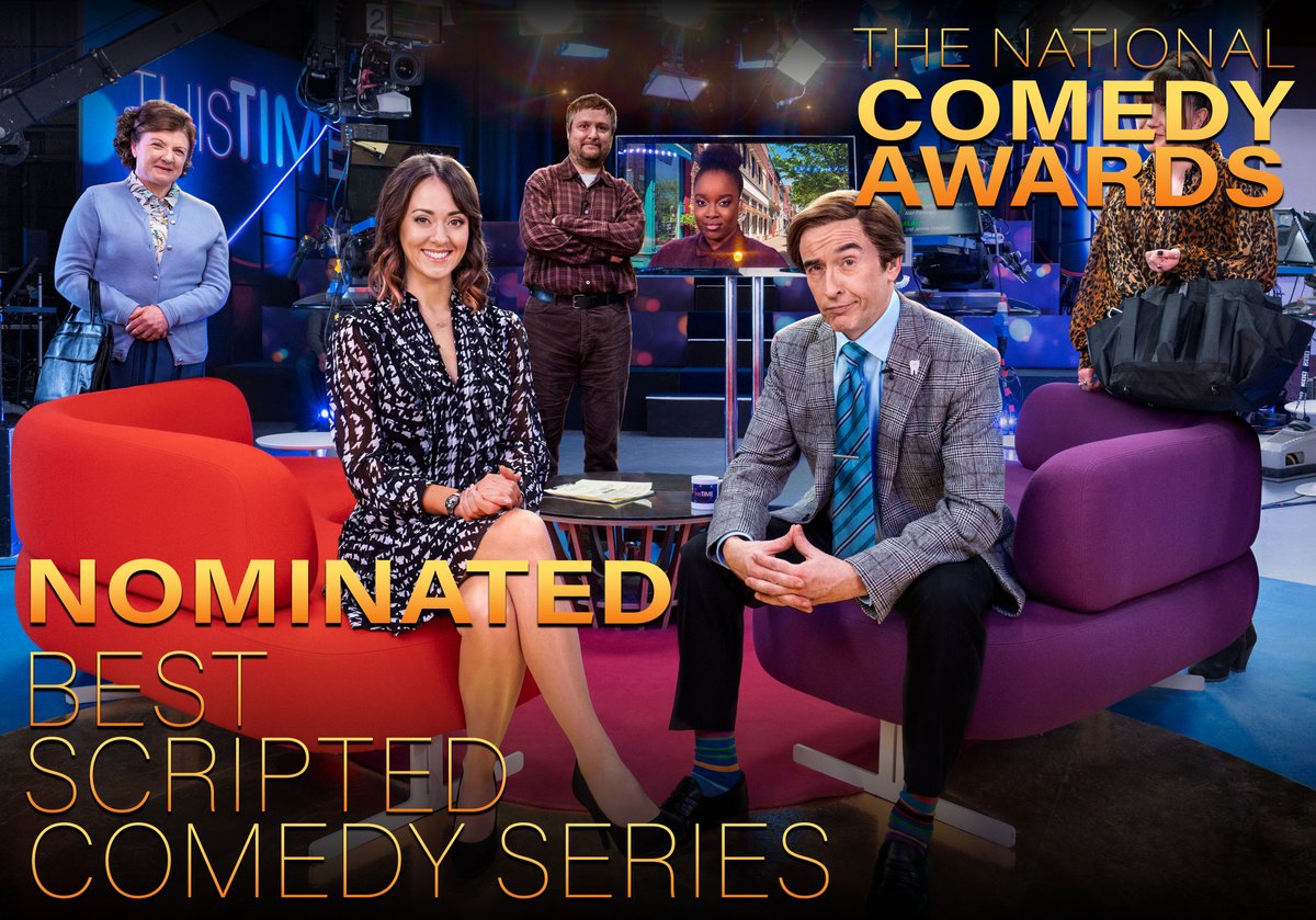 babycowLtd's tweet photo. We're thrilled to announce that #ThisTimeWithAlanPartridge has been nominated for Best Scripted Comedy Series at the #NationalComedyAwards and we need your help to make it to the shortlist! Voting is open from today until Thursday 4th November. https://t.co/JxTQMeIX9v. https://t.co/NHBzvoZaA5