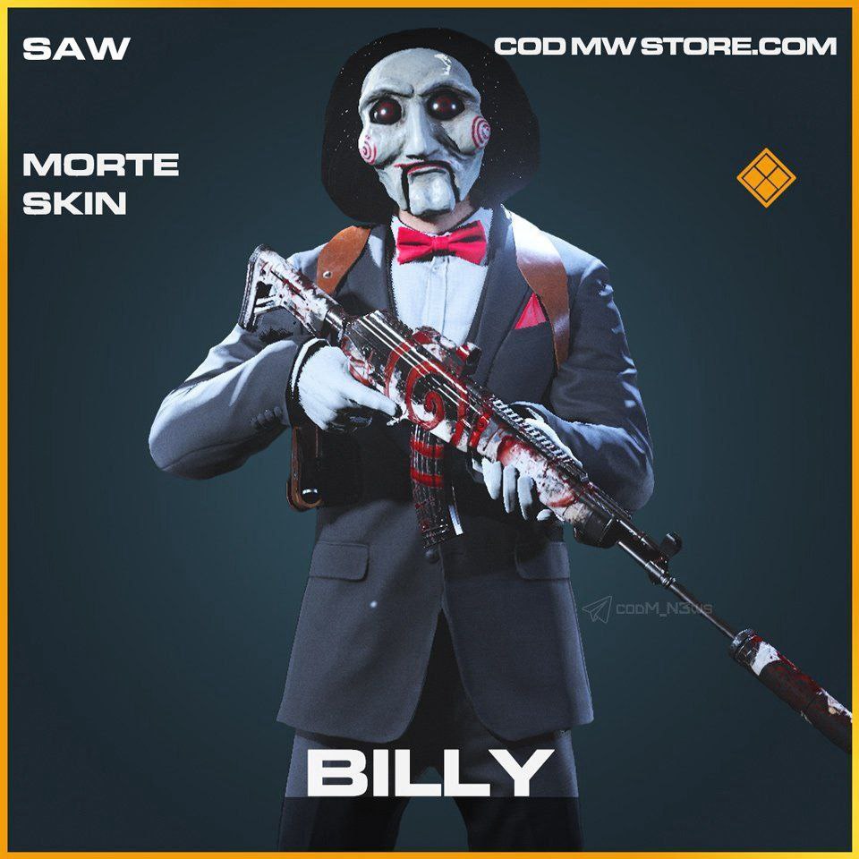 SAIU OFICIAL VAMOS JOGAR UM JOGO ? VOU DAR BILLY DOS JOGOS MORTAIS JIGSAW -  CALL OF DUTY MOBILE 