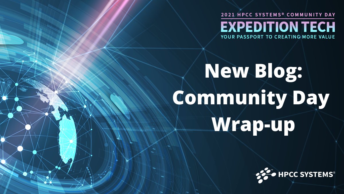 hpccsystems's tweet image. Check out the #OpenSource Community Day Wrap-up blog from Lorraine Chapman and catch up with all the activity from last week. We started and ended the day with plenary sessions and five technical tracks. All this plus an Expo Hall and 18 academic posters! bit.ly/3oO81Lp