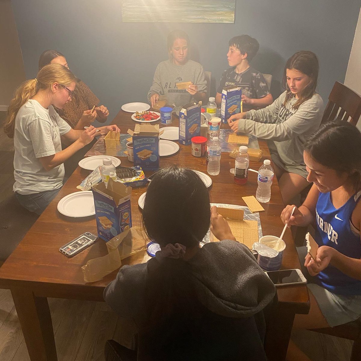 RLTXC1's tweet photo. Team dinner last night was a blast! Thanks to the Farda family for hosting💙 it’s district week!!! https://t.co/xED8mW6ETL