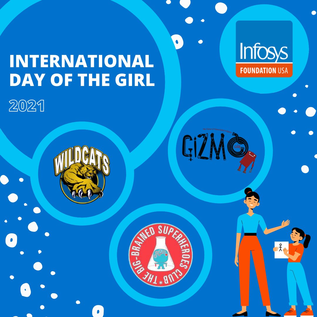 InfyFoundation's tweet photo. Check out our blog about #DayOfTheGirl, where we highlight three #InfyMaker Award winners who work to improve gender equity and access to education for all!
#girlswhocode #genderequity #makered #CSforAll
https://t.co/IDzFIOrcK0 https://t.co/FHBlVaobrL