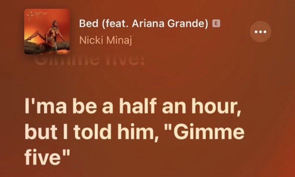 OnikaPoppin's tweet photo. .@NICKIMINAJ always ahead of your time queen https://t.co/G3aq4rd6KQ
