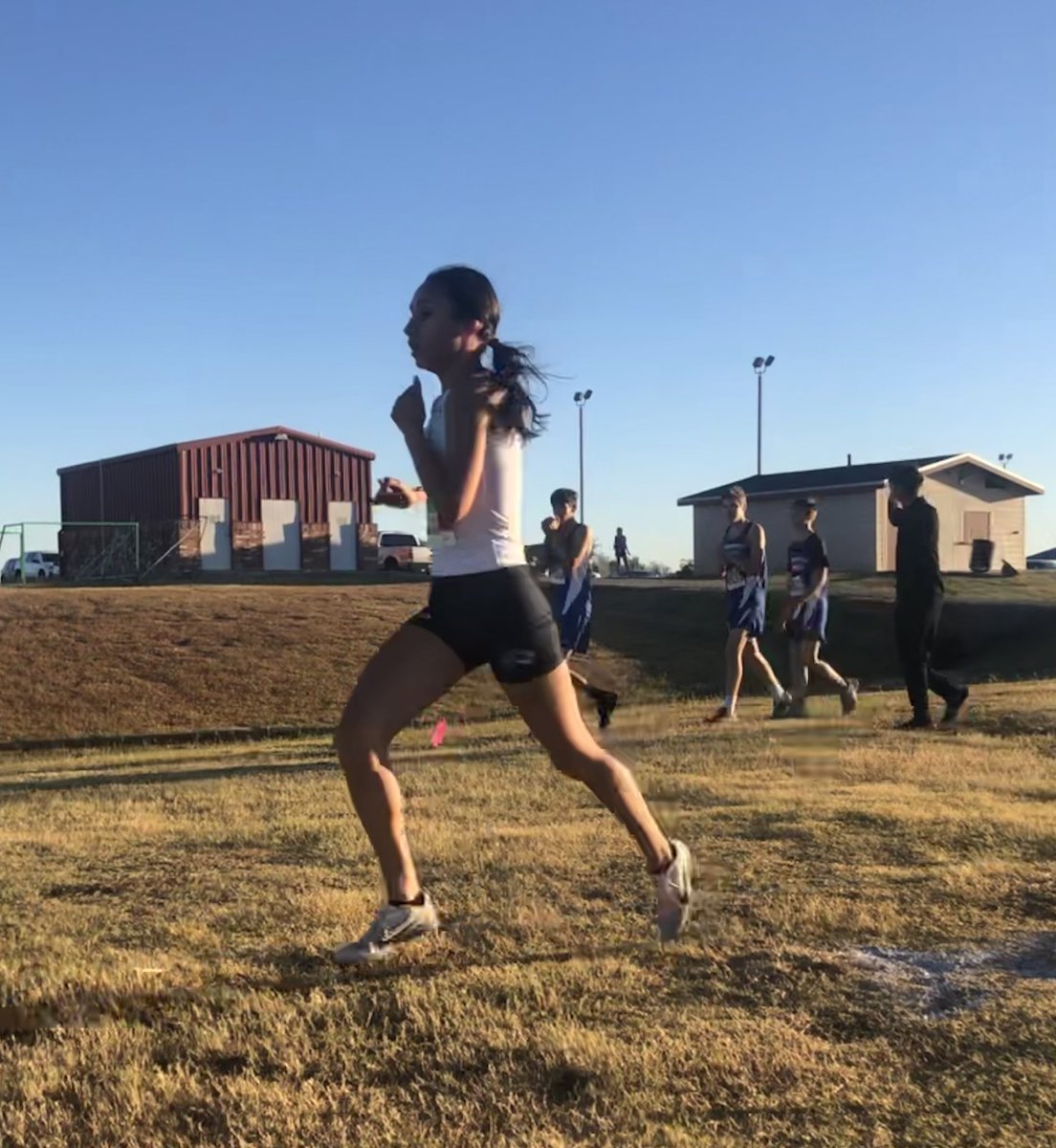 XcKaufman's tweet photo. The Varsity Girls XC team are the District 13-4A Champions! This marks the 14th consecutive year of winning the District title! Katie Tucker (1st), Barbi Ruiz (3rd), Joselyne Sanchez (4th), Madi Thurston (5th), Kadence Wolfe (6th), and Molly Burleson (10th) all earned medals!🏆🦁 https://t.co/DuOv0ahoJ7