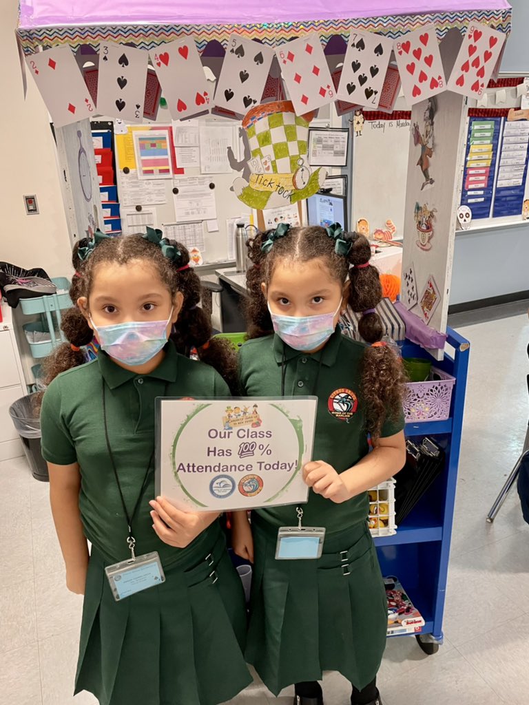 CitrusGroveK8's tweet photo. Congratulations on 💯% attendance today to the following homerooms:Ms. L. Perez, Ms. Lozano, Ms. Briganti, and Ms. D. Fuste! These students had a special visit from our Incentive Cart! #AttendanceMattersMDCPS @MDCPS @MDCPSCentral @iAttend_MDCPS @MariTereMDCPS @MjLewis13 @MiamiSup https://t.co/YWI1R4YJo7