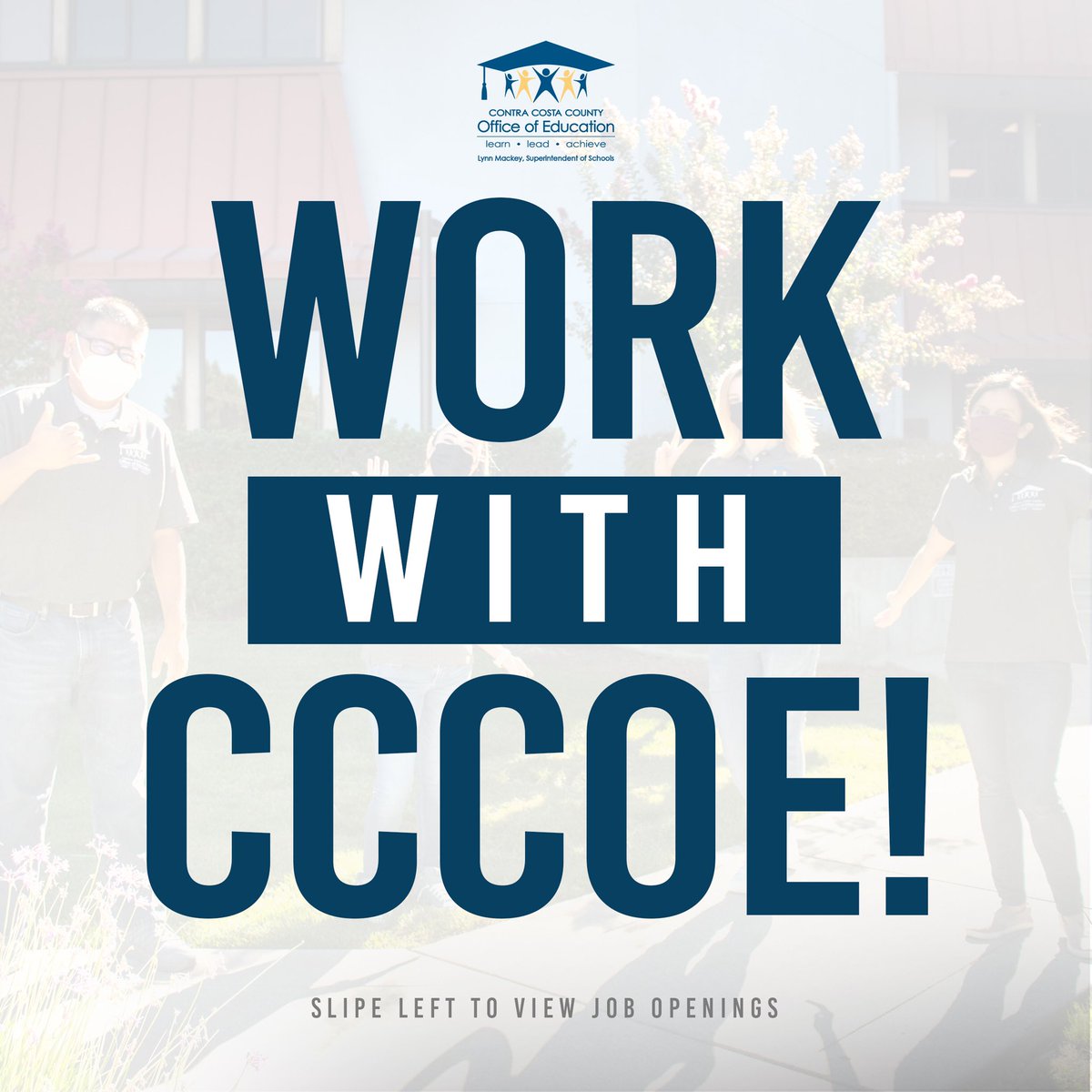 CoCoSchools's tweet image. Work for Contra Costa County Office of Education (CCCOE)! 

Below is a list of current open positions for CCCOE for the week of October 11, 2021.