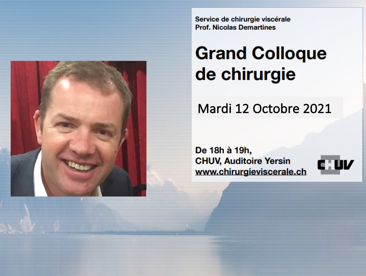 VisceralChuv's tweet photo. 🗓️12th October: We have the privilege to host Prof. J.Torkington @TorkiJ, Cardiff @CV_UHB in our #GrandColloque for a lecture on #prevention of incisional #hernias. It's everyone's #responsibility! @VisceralChuv @CHUVLausanne @ProfDemartines Also virtual!👉https://t.co/w1wK39ed27 https://t.co/onOIQD8zR7