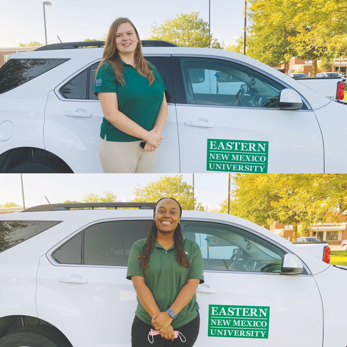enmurecruitment's tweet photo. This week, Shelby and KyAnna have hit the road to visit high schools in the Albuquerque and Phoenix areas.
#ENMU #ENMUFutureGreyhounds #CollegeFairs #CollegeRep #CollegeRecruitment https://t.co/l3ivfaAqh8