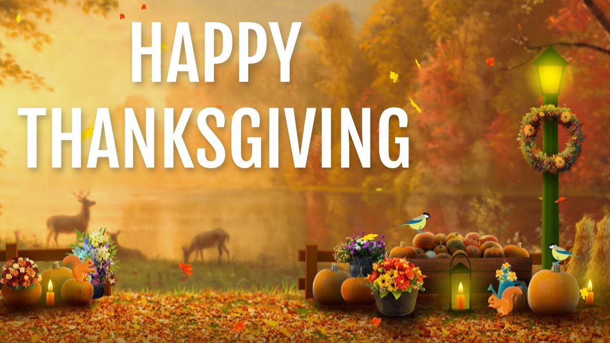 We have so many things to be thankful for. Hope you all  have a fantastic day with your loved ones.