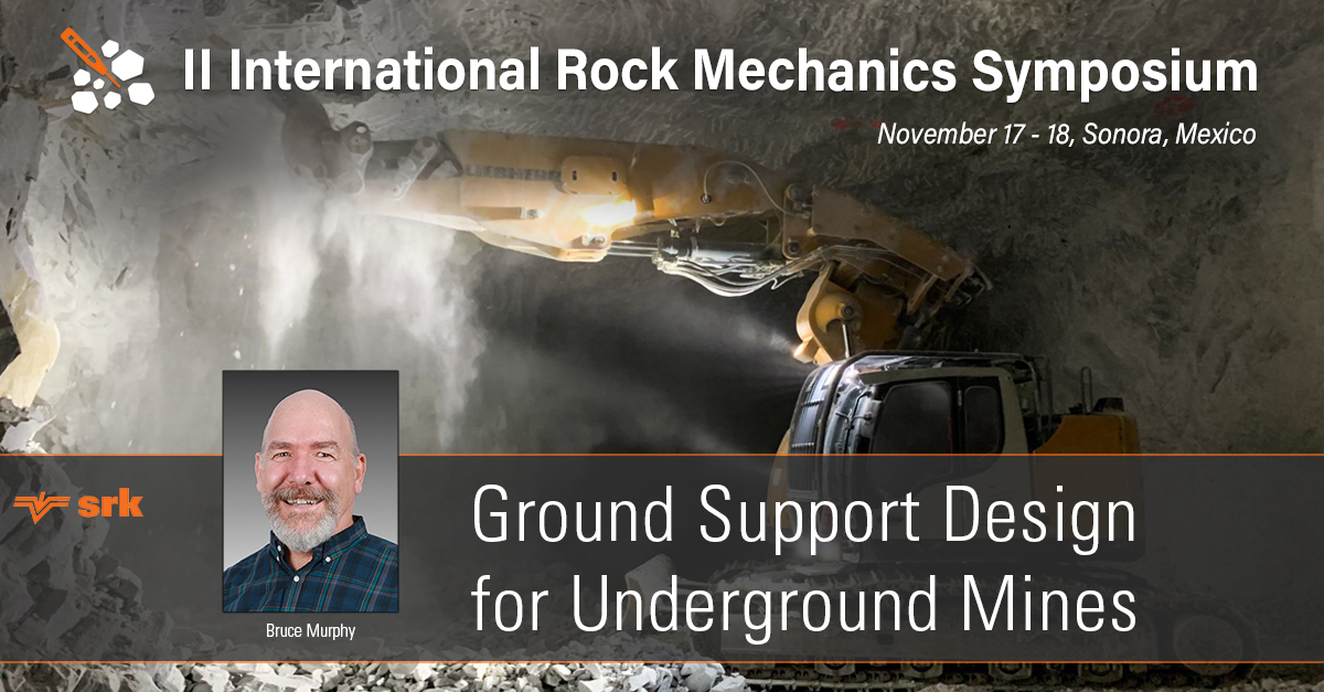 Get updated on the best ways of selecting an appropriate ground support design and requirements for underground mine operations. This short course provides theoretical concepts and case studies. bit.ly/3mHJULY #geotechnicalengineering #miningindustry #rockmechanics