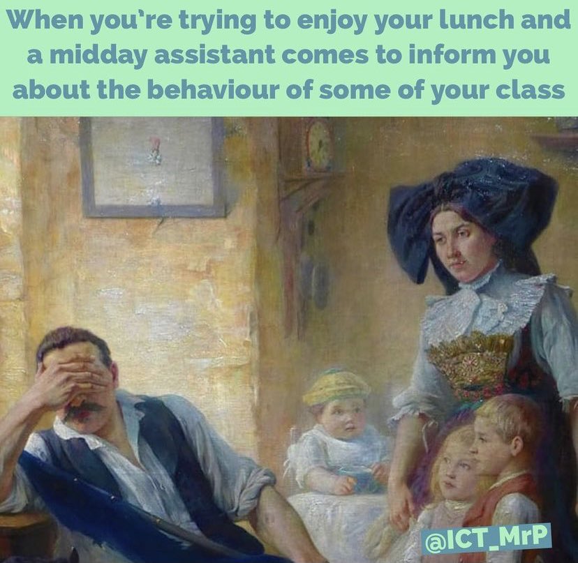 MissButton15's tweet image. I’ve never seen a more accurate @ICT_MrP meme that displays my mood from last week…