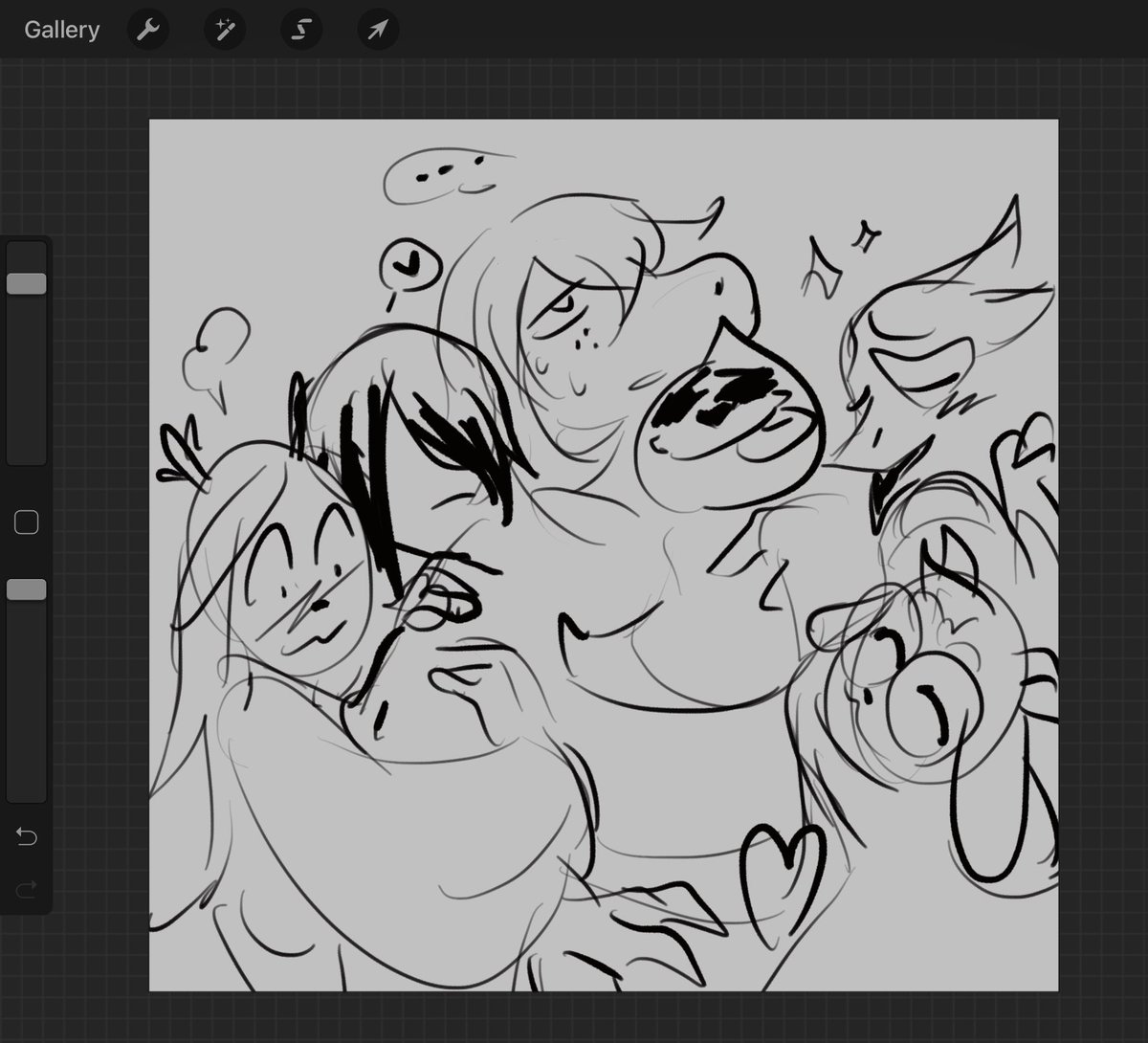 Y'all mind if I draw some more deltarune art or,, 