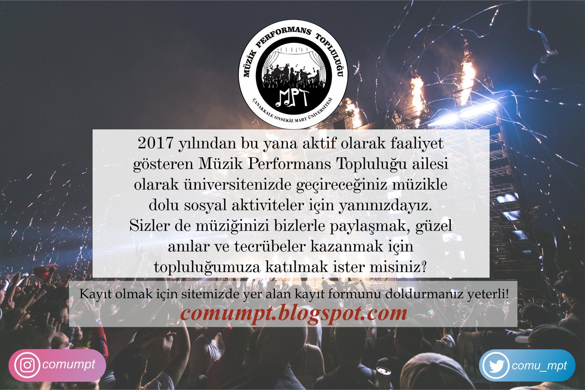 comu_mpt's tweet photo. Üniversitemize hoş geldiniz. Sizleri aramızda görmekten mutluluk duyarız.

Topluluğumuzun kayıt formuna aşağıdaki linkten ulaşabilirsiniz.  
Kayıt:  https://t.co/our3pQPZWw. https://t.co/FCbm56gO52