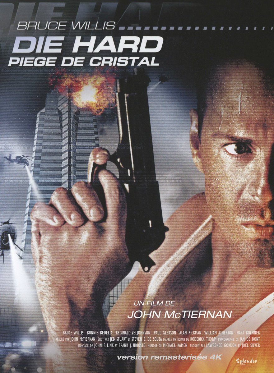 gardais13's tweet photo. Un modèle de film d'action qui en mets plein les yeux avec une réalisation & une mise en scène incroyable, un huis clos haletant & intense qui fit de #BruceWillis une star avec le 1er volet de la saga #DieHard. C'est culte.
NOTE : 9,5/10 !
#PiègeDeCristal #DieHard1 #Cinema #W9 https://t.co/4peLFhA2xS
