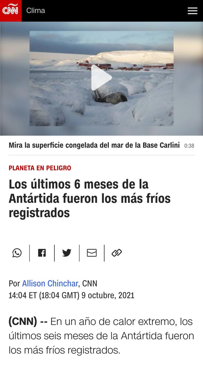 manhattan_2's tweet photo. Te colocan un "planeta en peligro" cuando la noticia te dice que los pingüinos han pasado el invierno más helador en muchos años y el segundo más frío registrado.

El caso es alarmar, el culto al miedo.
¿Por qué hacen esto? Porque los medios son el virus. https://t.co/rabNKdR1EM