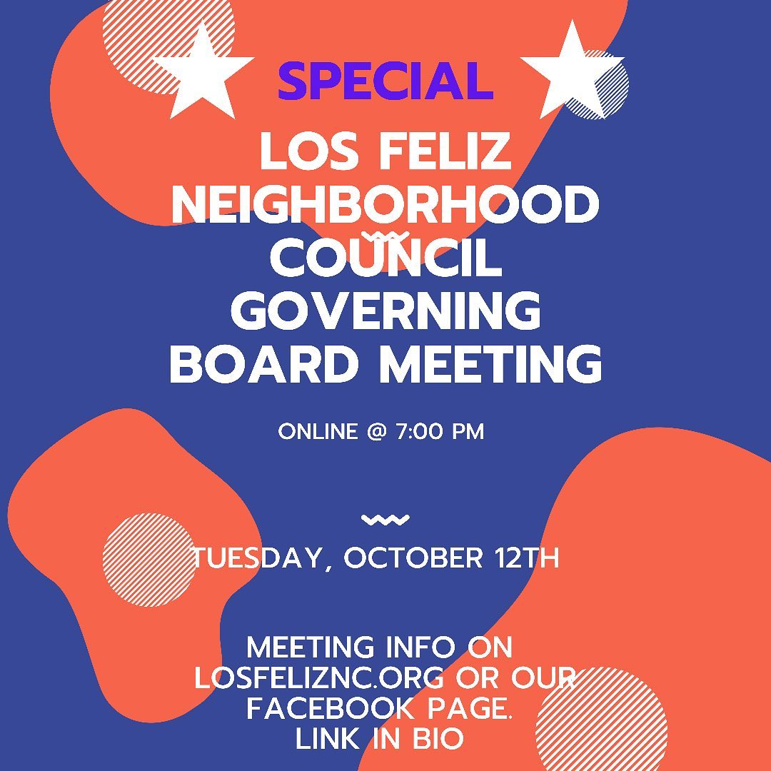 LFNC Governing Board Special Meeting - redistricting - 10/12 7pm nextdoor.com/city/post/2040…