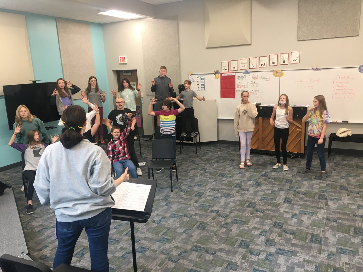 Rehearsals with the zombies are going well! Such a fun group. #goodhueschool.