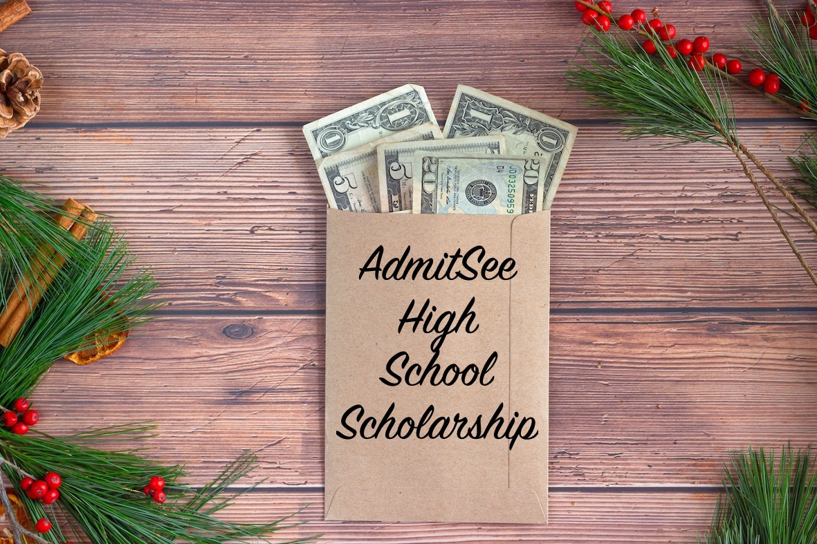 Just launched!🚀

AdmitSee’s $2000 Fall Scholarship for current high school students saving up for college.💸

Until free college is available for all, we’re offering a small way to start college financial planning this semester.🌱

Learn more and enter at AdmitSee.com/hs-scholarship