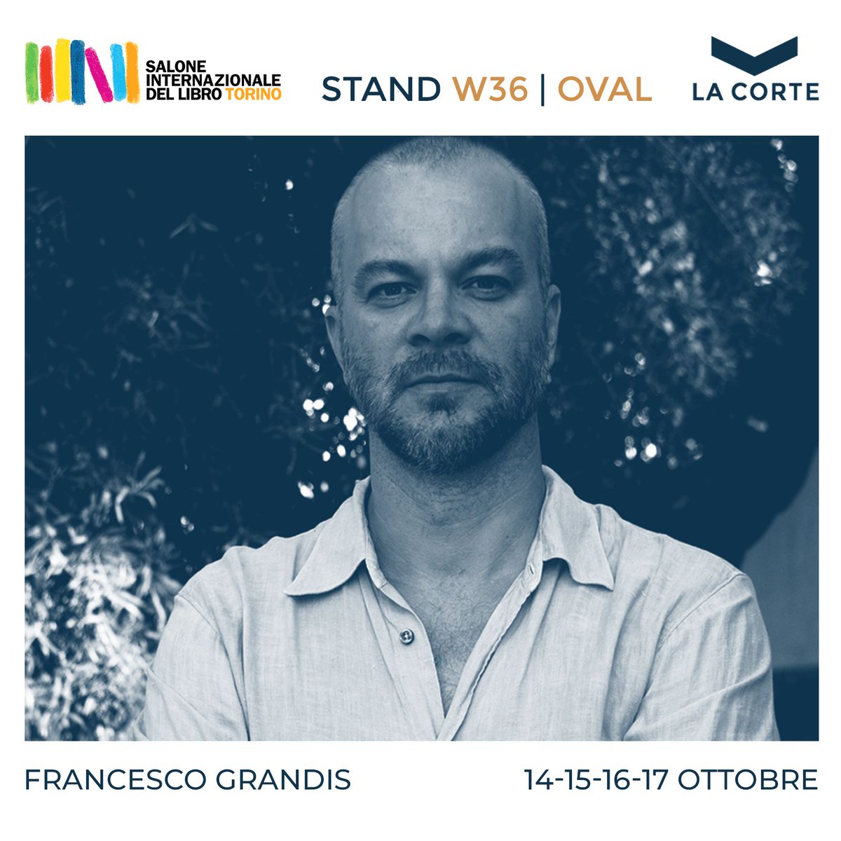 Sarò tutto il weekend al Salone del libro di Torino, standa La Corte Editore, W36, Pad. OVAL