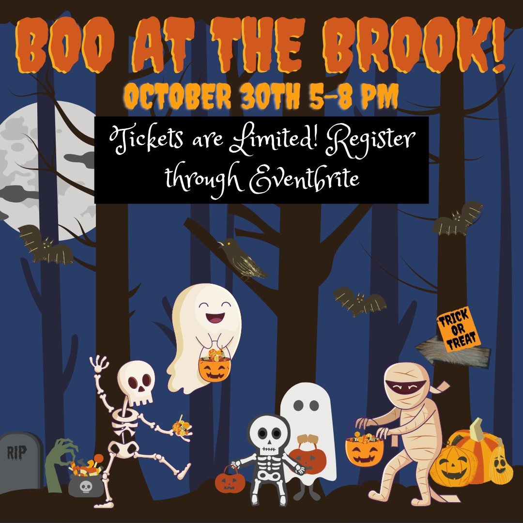flatrockbrook's tweet image. Join us for our first ever Boo at the Brook! 
Register here: ow.ly/7AdR50GpECv