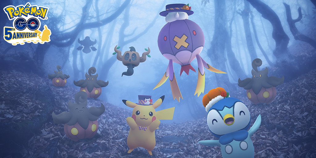 With Halloween creeping up, the #PokemonGOHalloween celebrations will soon begin! 🎃 

Encountering spooky Pokémon, enjoying sweet Candy bonuses, donning terrifyingly cool avatar items—there’s plenty of Halloween-themed shenanigans to enjoy!

pokemongolive.com/post/halloween…