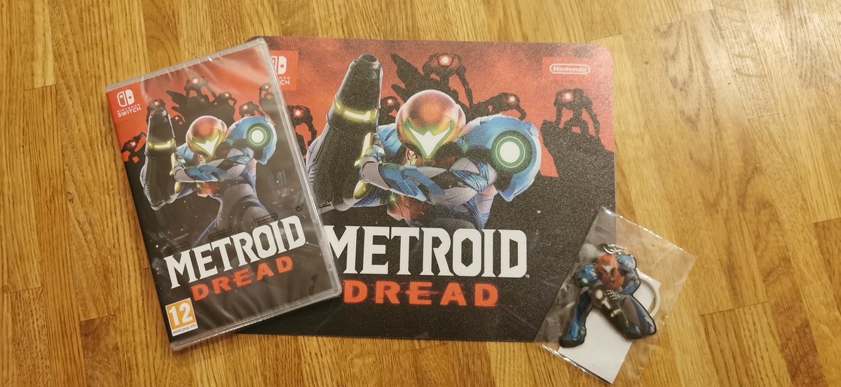 HYPED! Stor takk til <a href="/BergsalaNorge/">Nintendo Norge (distributør)</a> ❤️ #MetroidDread