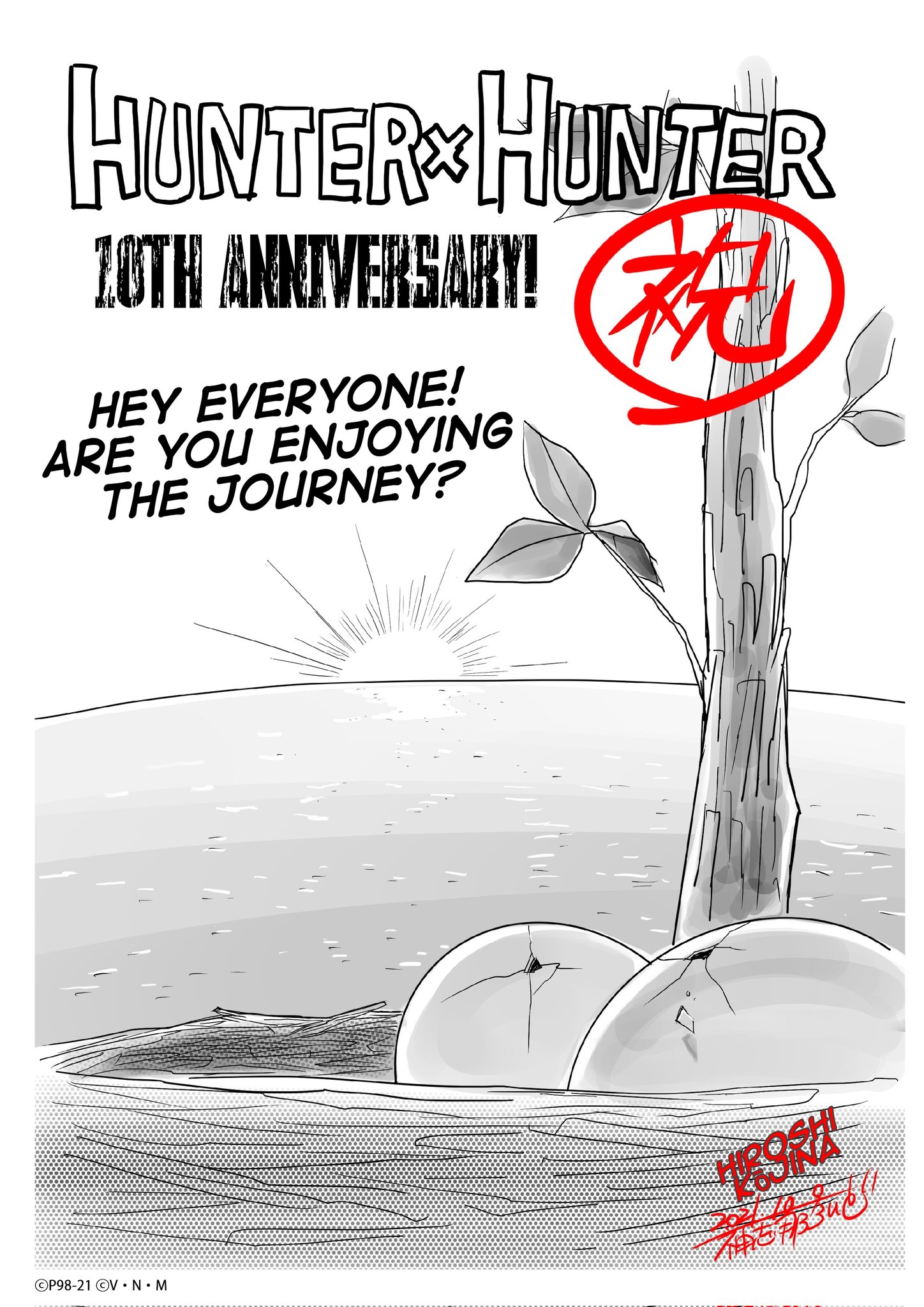 Hunter x Hunter (2011) 10th Anniversary Special Illustration : r/HunterXHunter