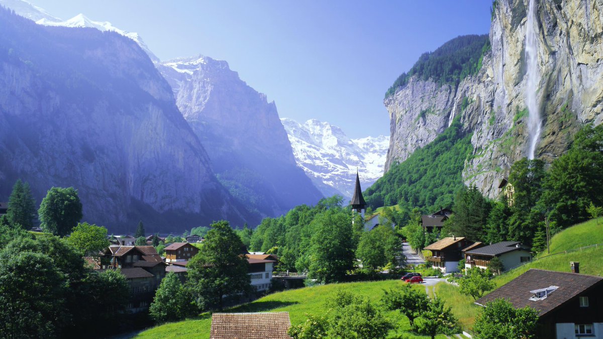 SuperScenery's tweet photo. The Alps, #Switzerland 🇨🇭 #Travel https://t.co/qYz2jCOLgN