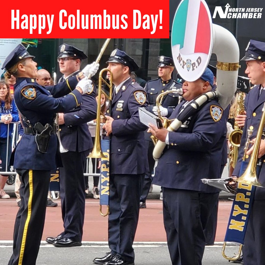 NorthNJChamber's tweet photo. Whether you were off or working, wishing you all a Happy Columbus Day!

2021 Columbus Day Parade on Fifth Avenue, NYC!
#northjerseychamberofcommerce #northjerseychamber #njcc #networking #marketing #digitalmarketing #branding #weloveourmembers #ColumbusDay https://t.co/VxxTrtBzdq