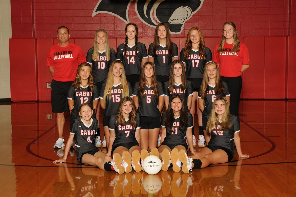 CabotAthDept's tweet photo. Who will win the "Battle of the Court" tonight?!?!
🏐 JN/JS 9th grade faces off tonight @ JHN. Come out and see this great matchup between our Panthers! #PanthersvsPanthers #NorthvsSouth @CJHSPanthers @juniorhighnorth @CabotFA
*Thanks @MY100BANK for sponsoring this game! https://t.co/TK8qta3WQ8