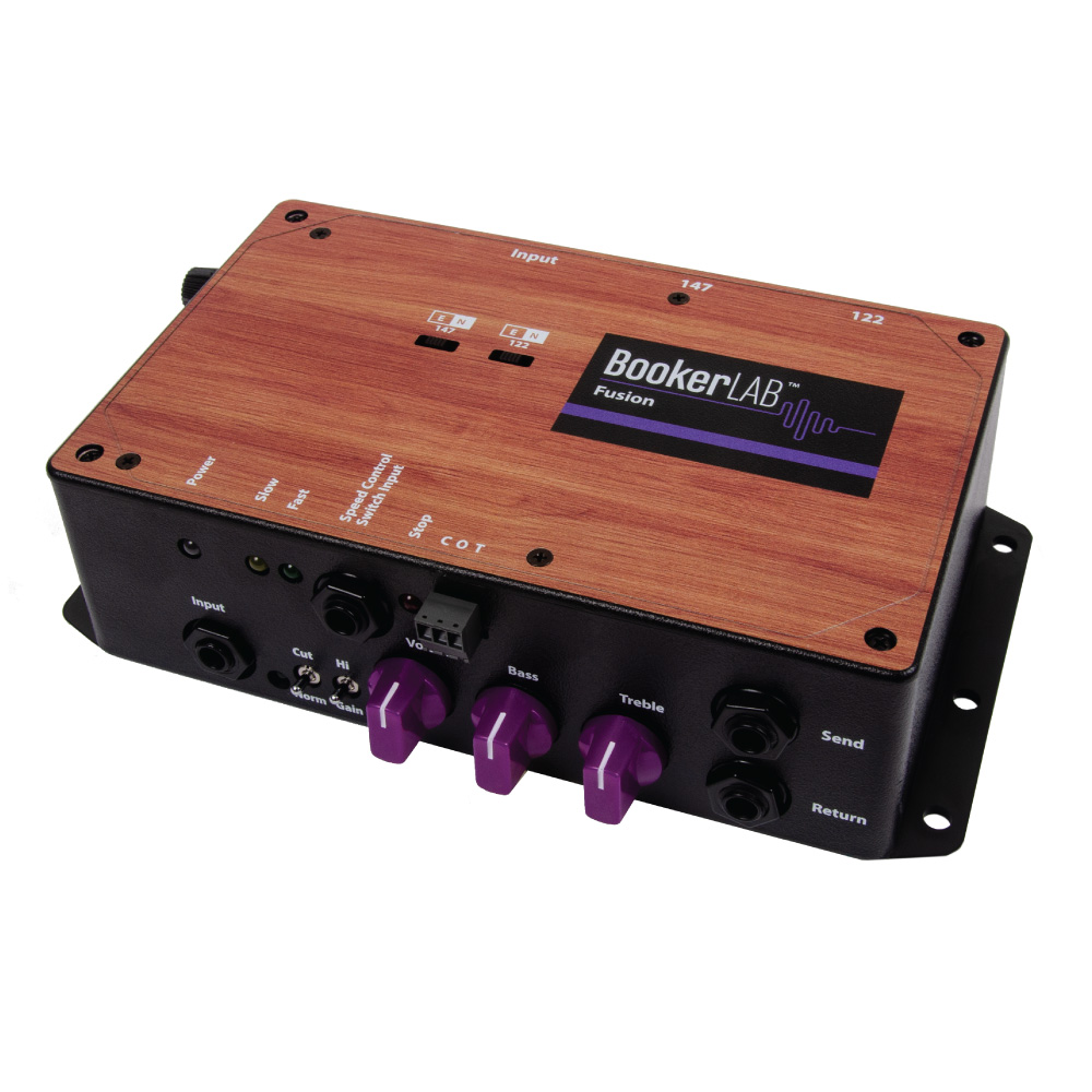 BookerLABaudio's tweet photo. Check out this FAQ about the Fusion Preamp Interface: Where do users normally mount their Fusion? Some customers put Fusion inside their Leslies while other customers use guitar pedal board moun. It can also mount under the organ similarly to an outlet box. #bookerlab https://t.co/g8dh6q3lch