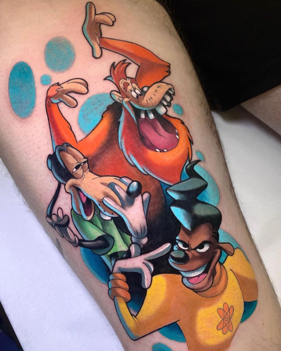 Powerline max a goofy movie  Disney sleeve tattoos Toy story tattoo Movie  tattoo