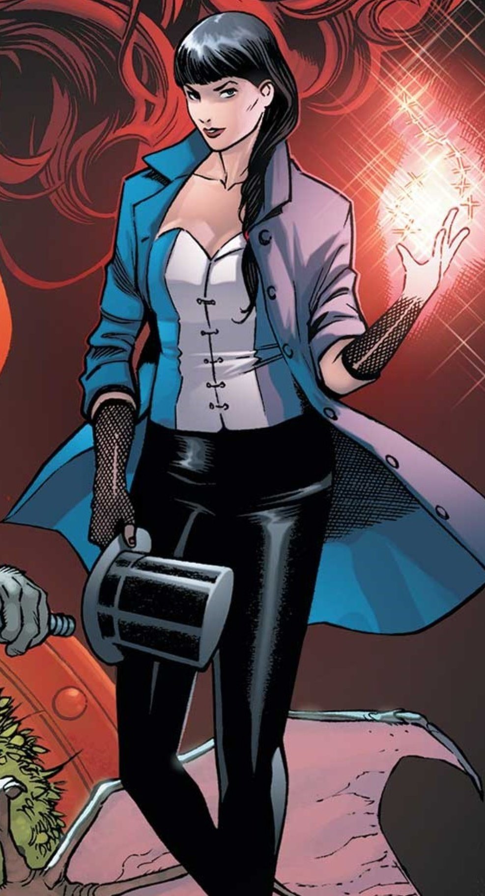 Joshua on Twitter "DC Bombshells Zatanna New Earth Zatanna Prime Earth