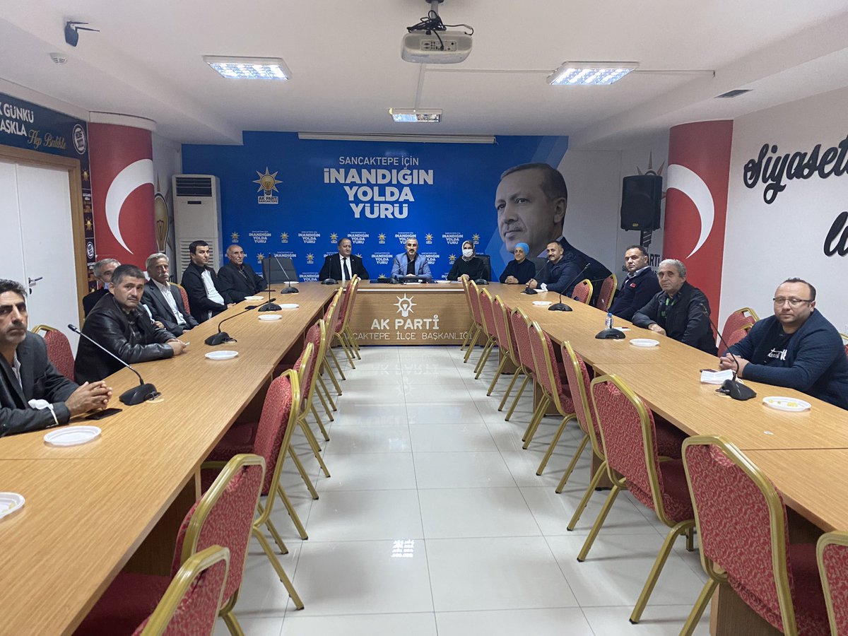 Aslanpala69's tweet photo. Sancaktepe AK PARTİ sivil toplum ve halkla ilişkiler mahalle birim Başkanları toplantımızı gerçekleştirdik￼￼. https://t.co/lsEZkQ8eZG