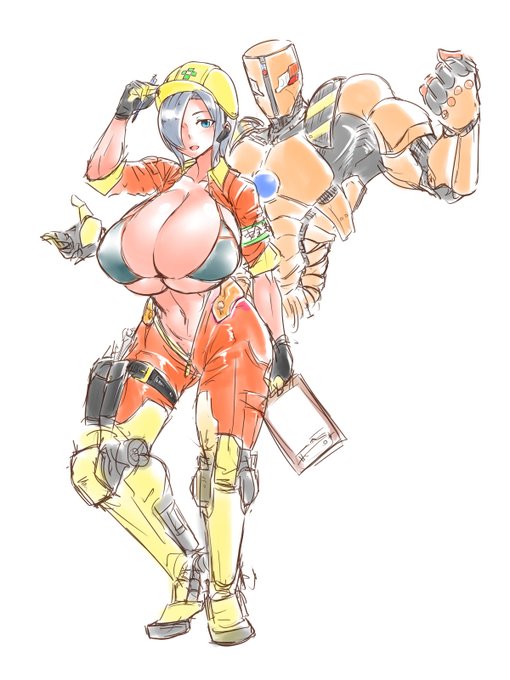 人型マニピュレーターってかっこいいよねってとこがほぼすべてです
 #ラスオリ公募展 