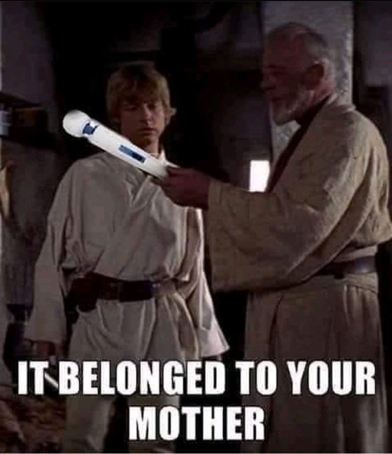 john_return's tweet photo. An elegant weapon for a more civilized age #Memes #memesdaily #StarWars https://t.co/utIploEVKF