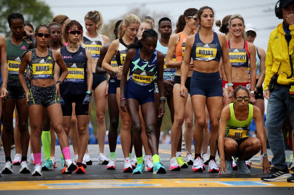 AubreyNPR's tweet photo. Congrats to all these remarkable women 

 #BostonMarathon2021 #MarathonMonday 
https://t.co/Ar4LIZU7dA #inspiration https://t.co/bSLznOddRQ
