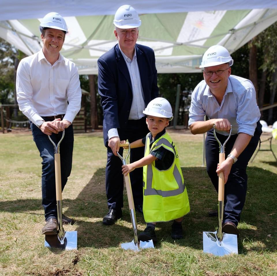 LangDisAu's tweet photo. The day has finally arrived! 
With the turning of the first sod on the construction site, for the start of the first building in our master plan, we have marked a very important milestone in SALDA’s history. We could not be more excited! https://t.co/Sh1c5mya6w