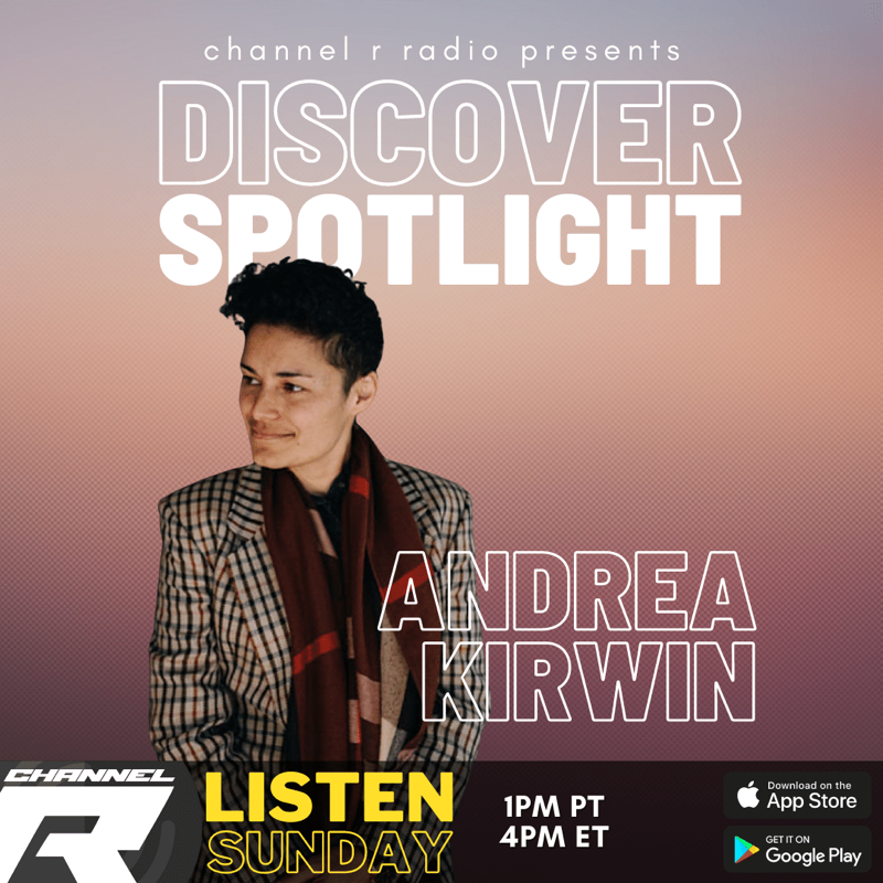 channelrradio's tweet photo. 🎤On the next Discover Spotlight, Channel R's @Tara_TLT speaks with Australian-Fijian singer songwriter @andreakirwin about her recent album 'Bloom.' Plus listen to tracks off the album too!

Click below for more. Listen this Sunday at 1pm PT/4pmET.