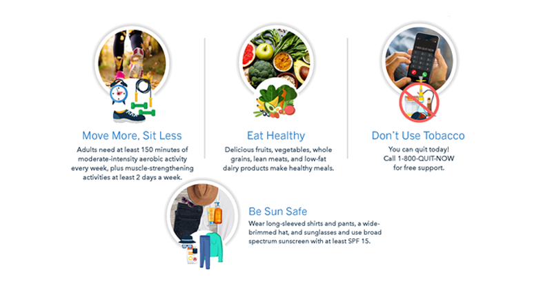 TNDeptofHealth's tweet photo. With the holidays around the corner, it's easy neglect routines and sink into unhealthy habits. Here are some tips to keep you on track through the cooler months and prevent chronic diseases. For more: https://t.co/ARg25VTfj9. #FallIntoHealthyHabits #ChronicDiseasePrevention https://t.co/bAGDFQP18u