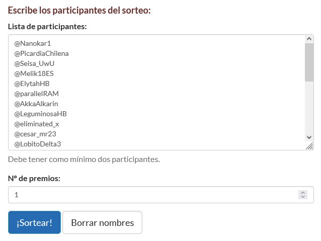 Bueno, hora de sortear, wai!!!
En la siguiente publicación (aproximadamente veinte segundos xd) conoceremos al ganador~

#artrafle