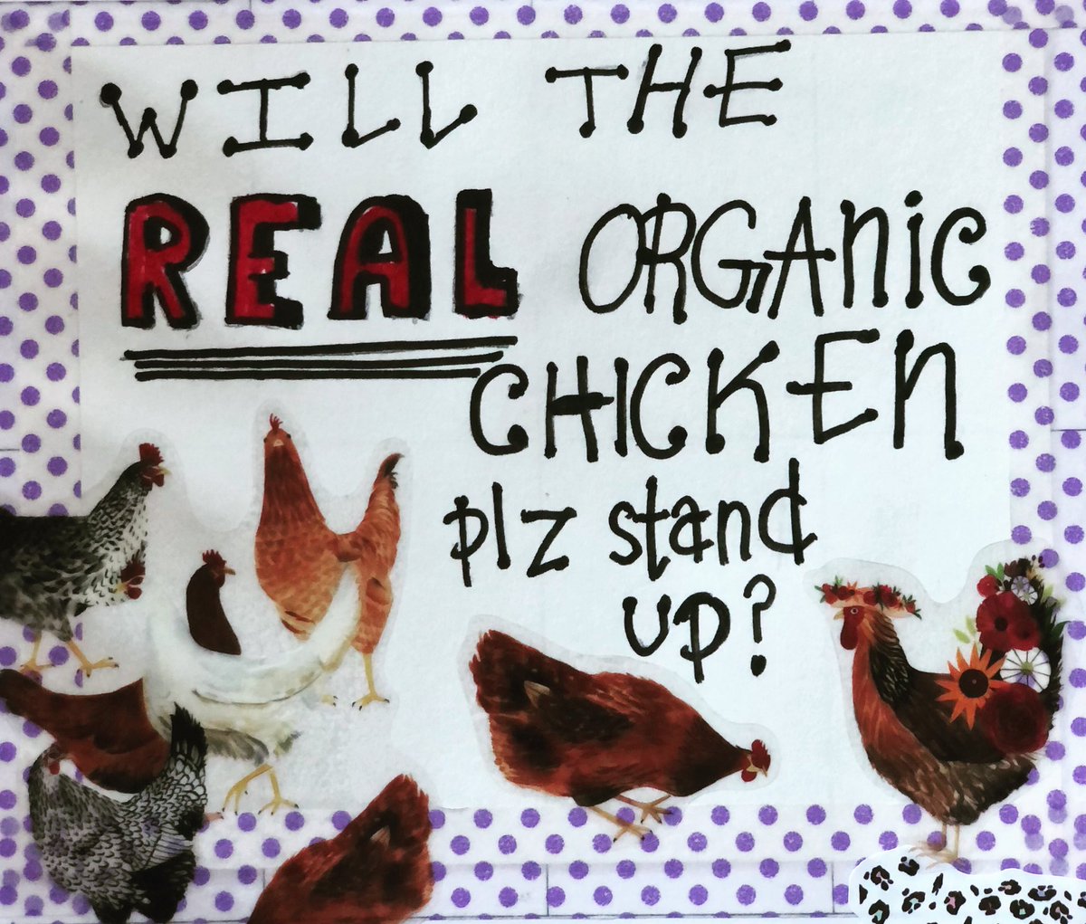 Do you Know what “Organic” means and whether your food only is Organic because the company jumped through a series of Loopholes to slap the Label on the package? Shop Smart my friends. 🐔 🐔 #organic #fauxorganic